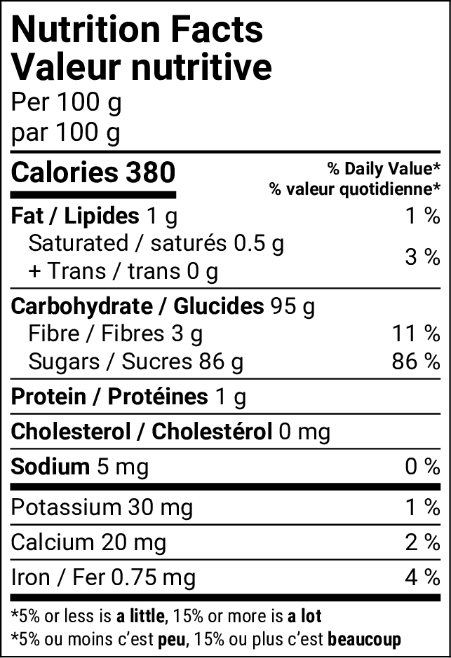 Nutritional Facts [8796645] 187544_NF.png