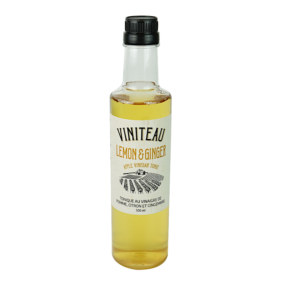 Apple Vinegar Tonic with Lemon and Ginger 500 ml Viniteau
