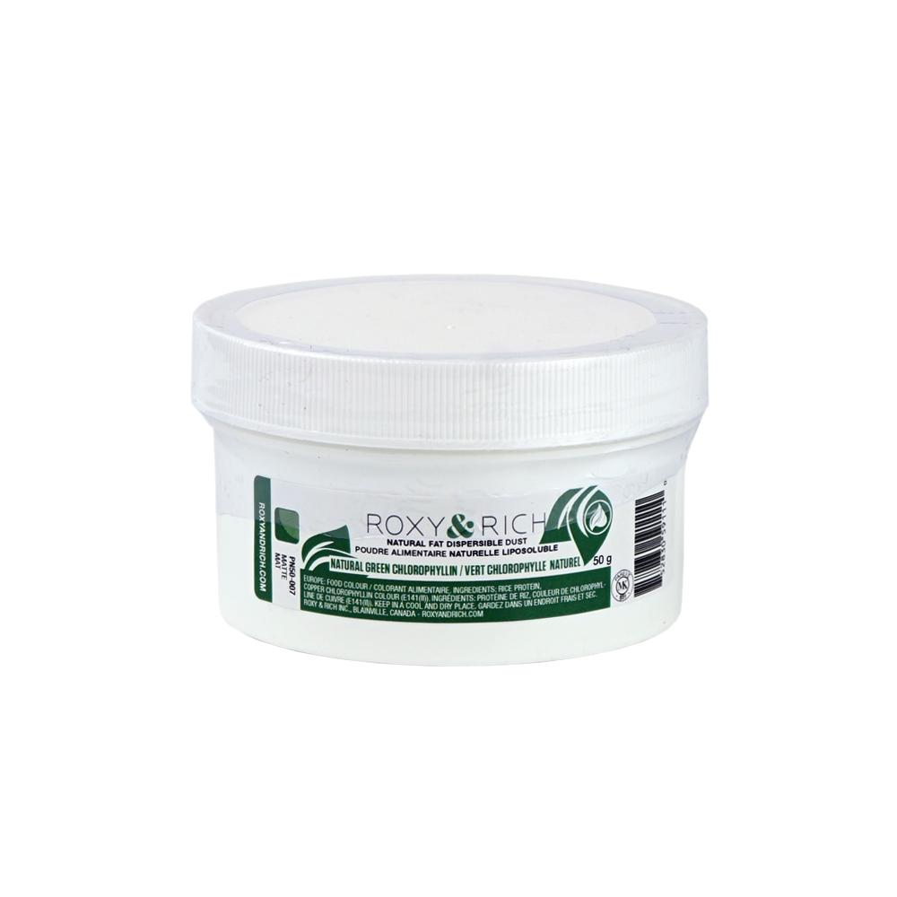 Fat Dispersible Food Colorant Chlorophyllin Green- 50 g Roxy and Rich