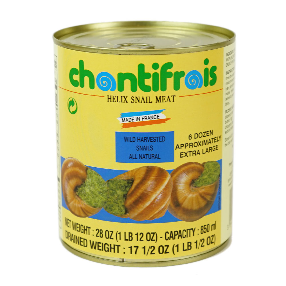 Snails Helix Lucorum Extra Large 72 ct Francaise De Gastronomia