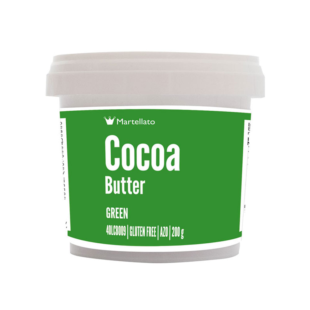 Cocoa Butter Green 200 g Martellato