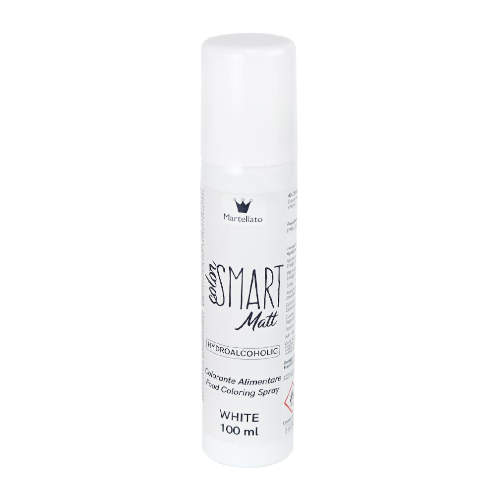 Spray Colour White Hydroalcoholic 100 ml Martellato