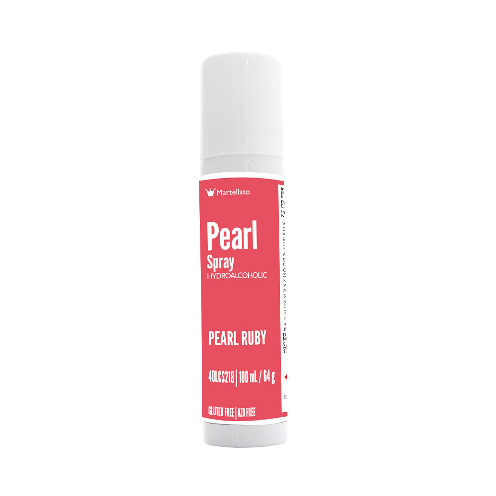 Spray Pearl Ruby Hydroalcoholic 100 ml Martellato