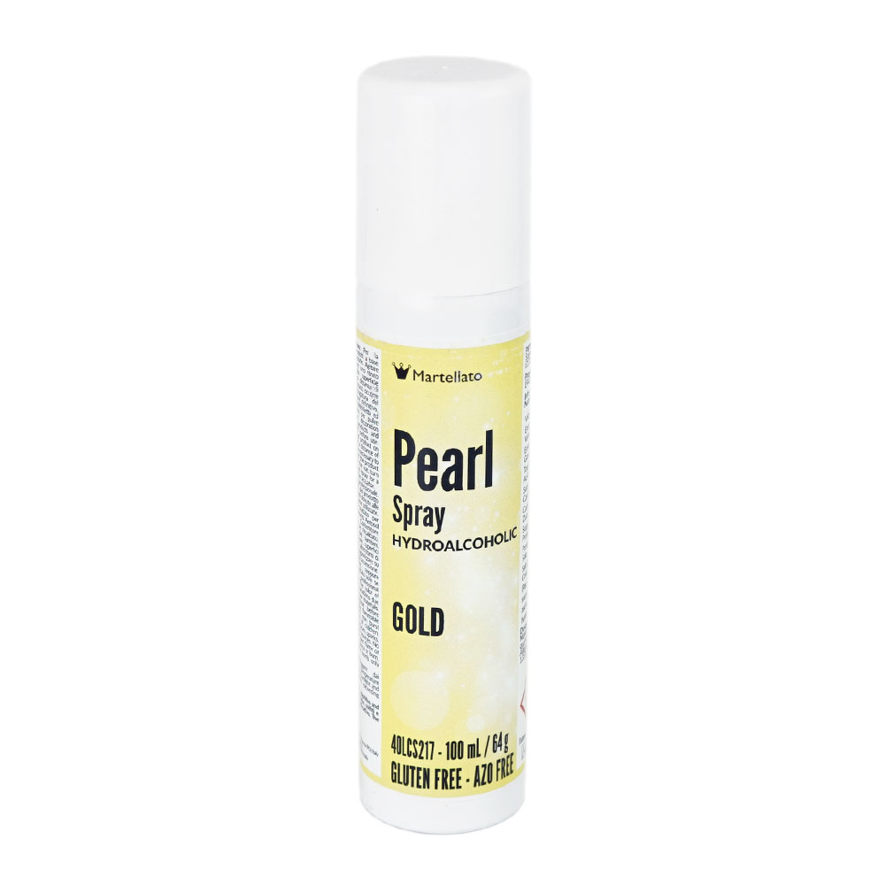 Spray Pearl Gold Hydroalcoholic 100 ml Martellato