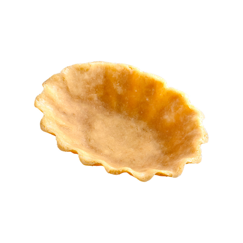 Vegan Ultra Zero Tart Shells Fluted Oblong 3.2cm 250 pc La Rose Noire