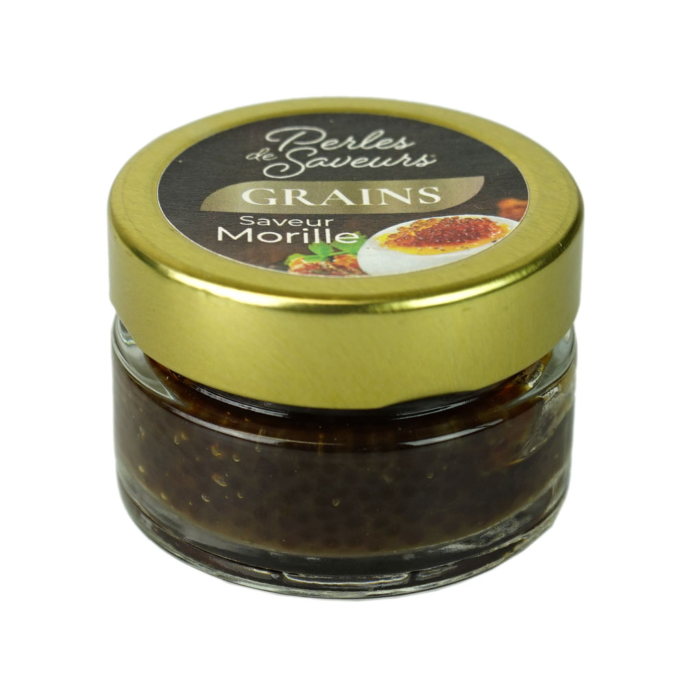 Caviar Style Pearlettes Morel Vegan 180 g Christine Tennier
