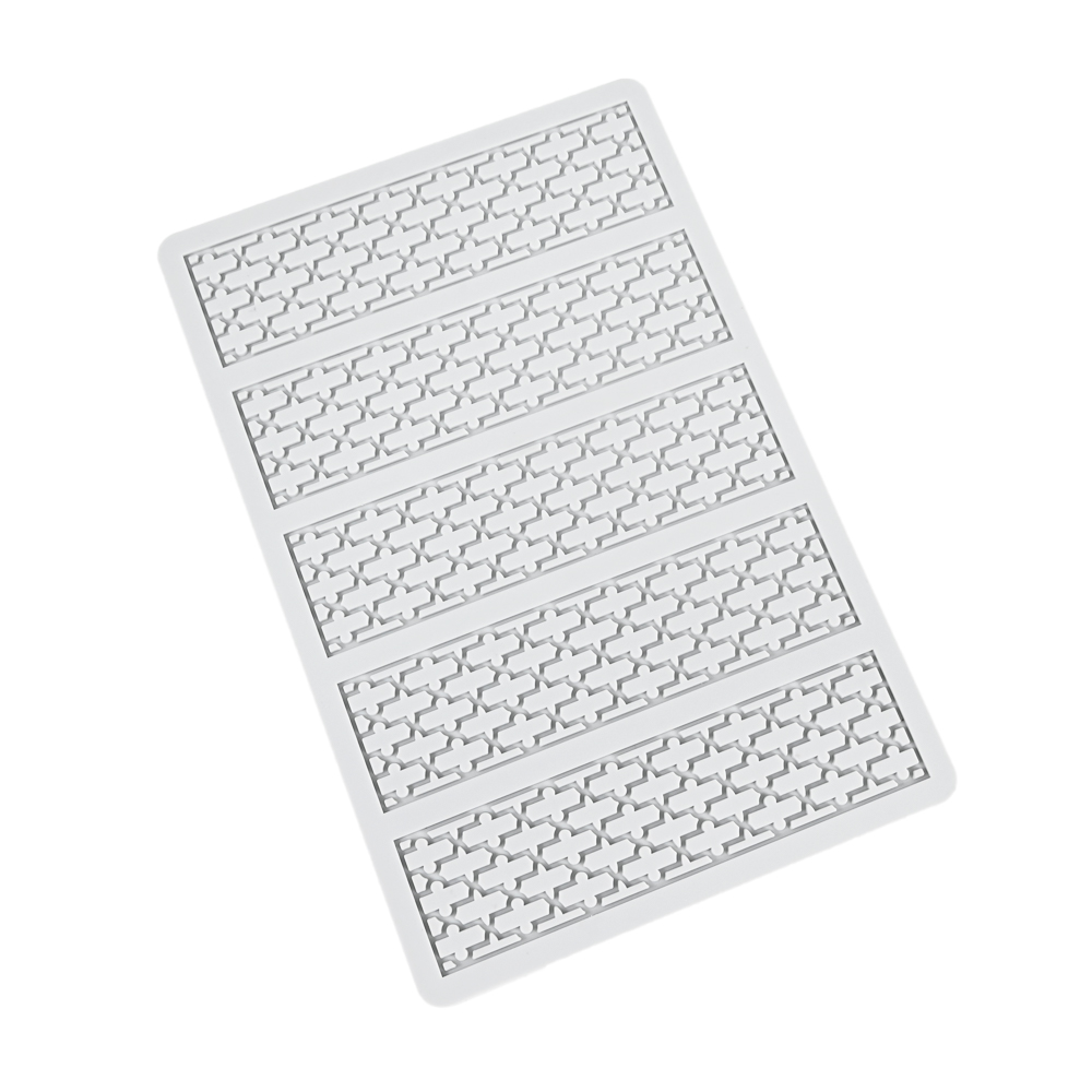 Silicone Mold Lace Mat Lattice 5 cavity 1 pc Artigee