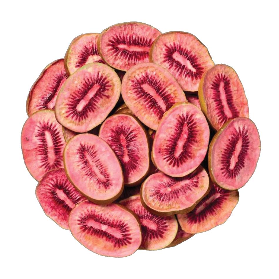 Red Kiwi Slice Freeze Dried 100 g Fresh-As