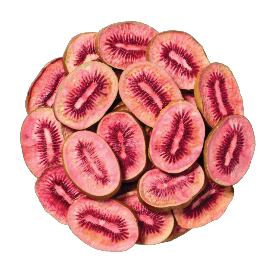 Red Kiwi Slice Freeze Dried 100 g Fresh-As