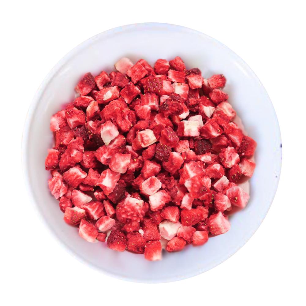 Strawberry Diced Freeze Dried 400 g Fruiron