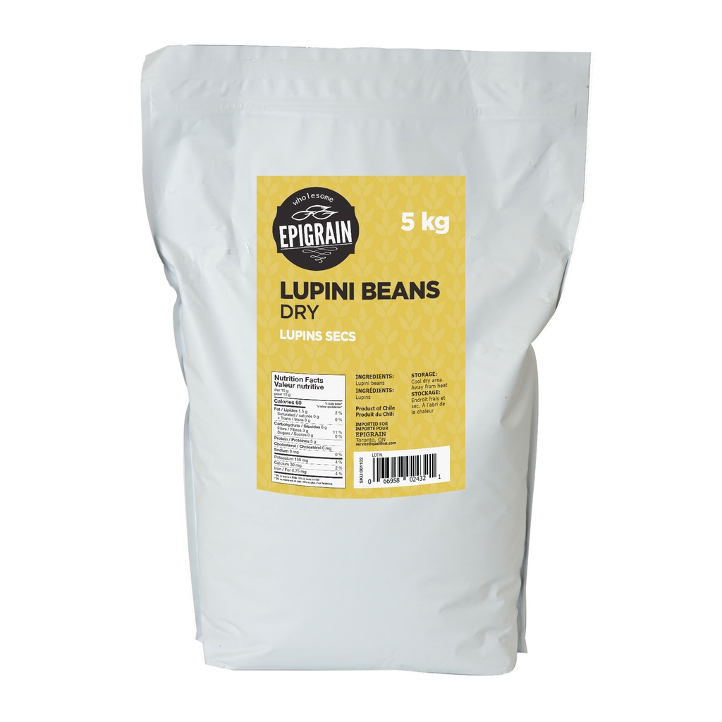 Lupini Beans Dry 5 kg Epigrain