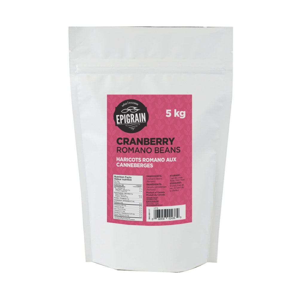 Cranberry Romano Beans 5 kg Epigrain