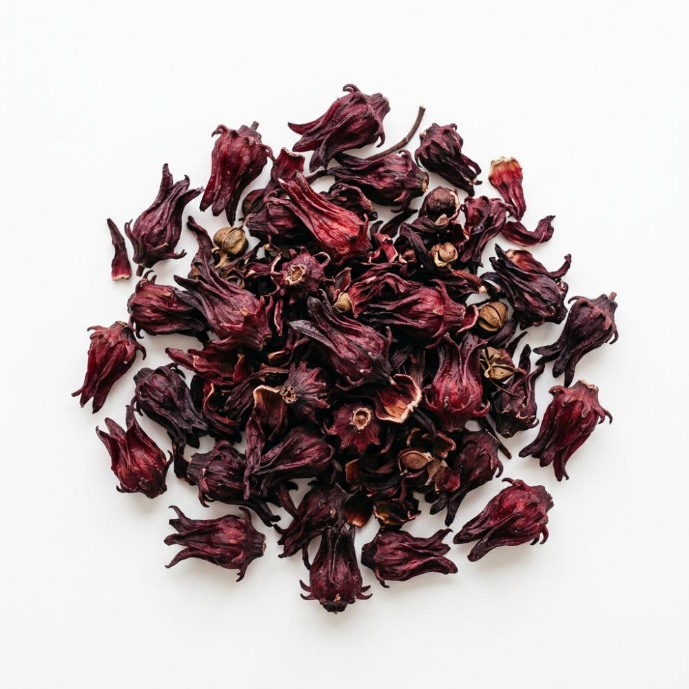 Hibiscus Flower Whole 200 g Dinavedic