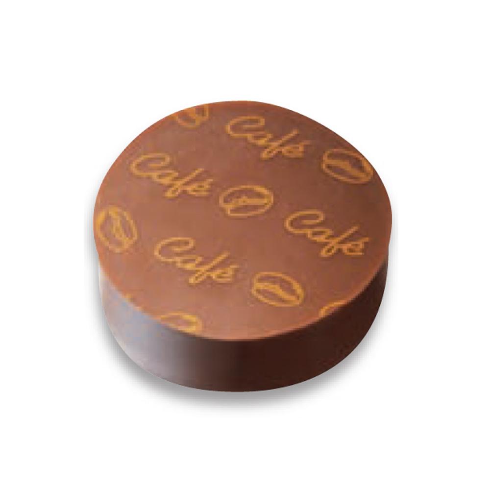 Coffee Ganache Milk Chocolate Palet 2.2 kg Choctura
