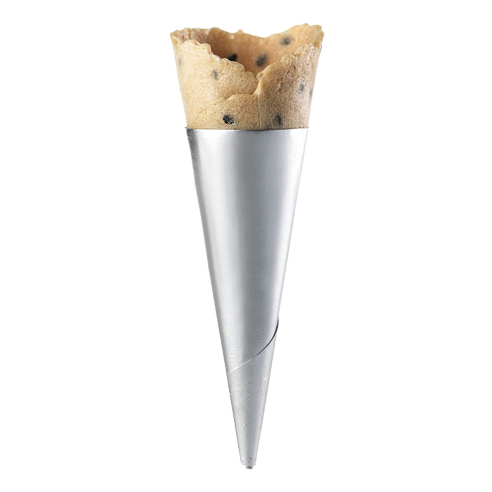 Waffle Mini Cones Black Sesame 75mm 180 pc Masdeu