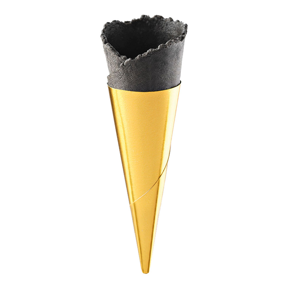 Waffle Mini Cones Neutral Black 75mm 180 pc Masdeu