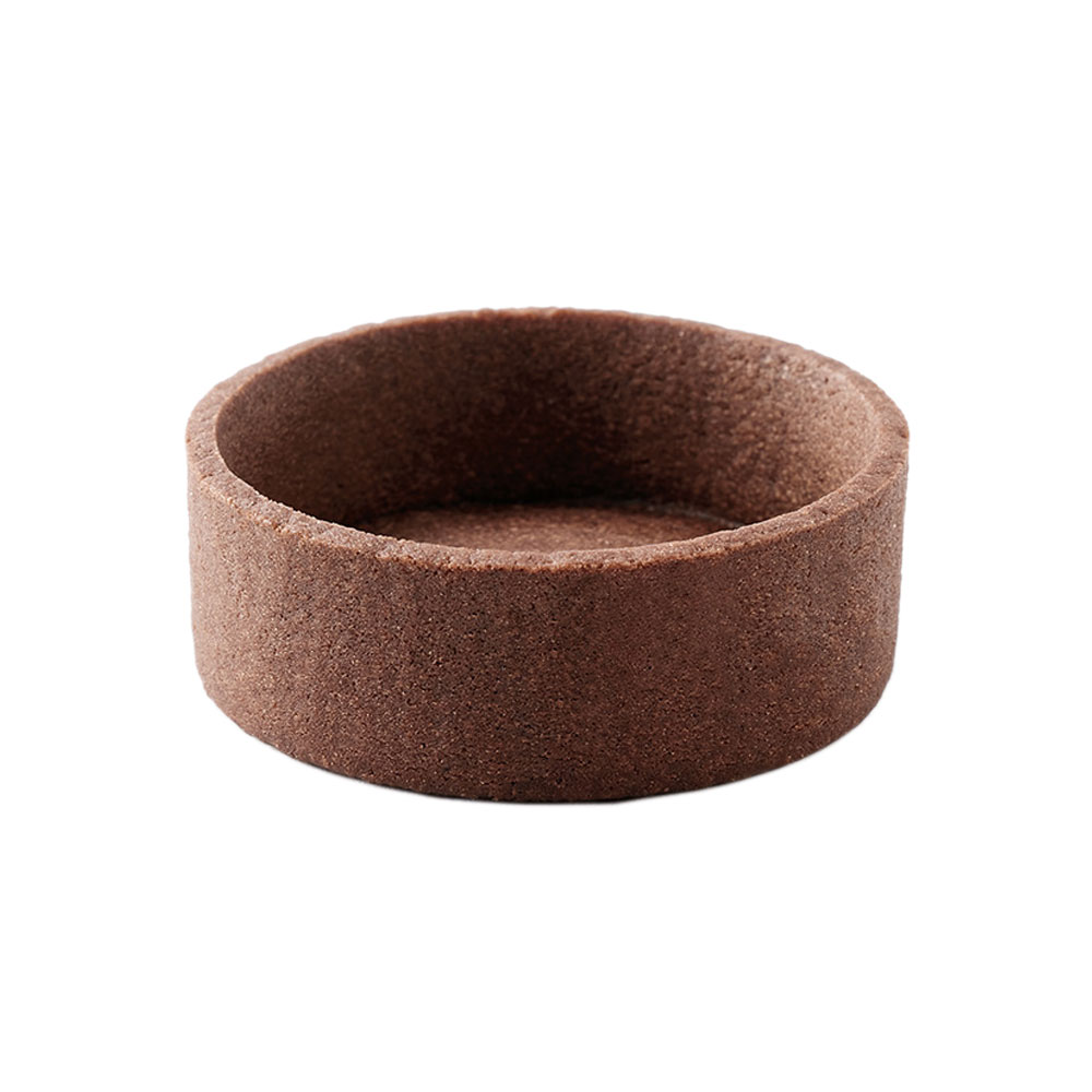 Vegan Plant Based Shortcrust Tartlets Cocoa 50mm 200 pc Masdeu