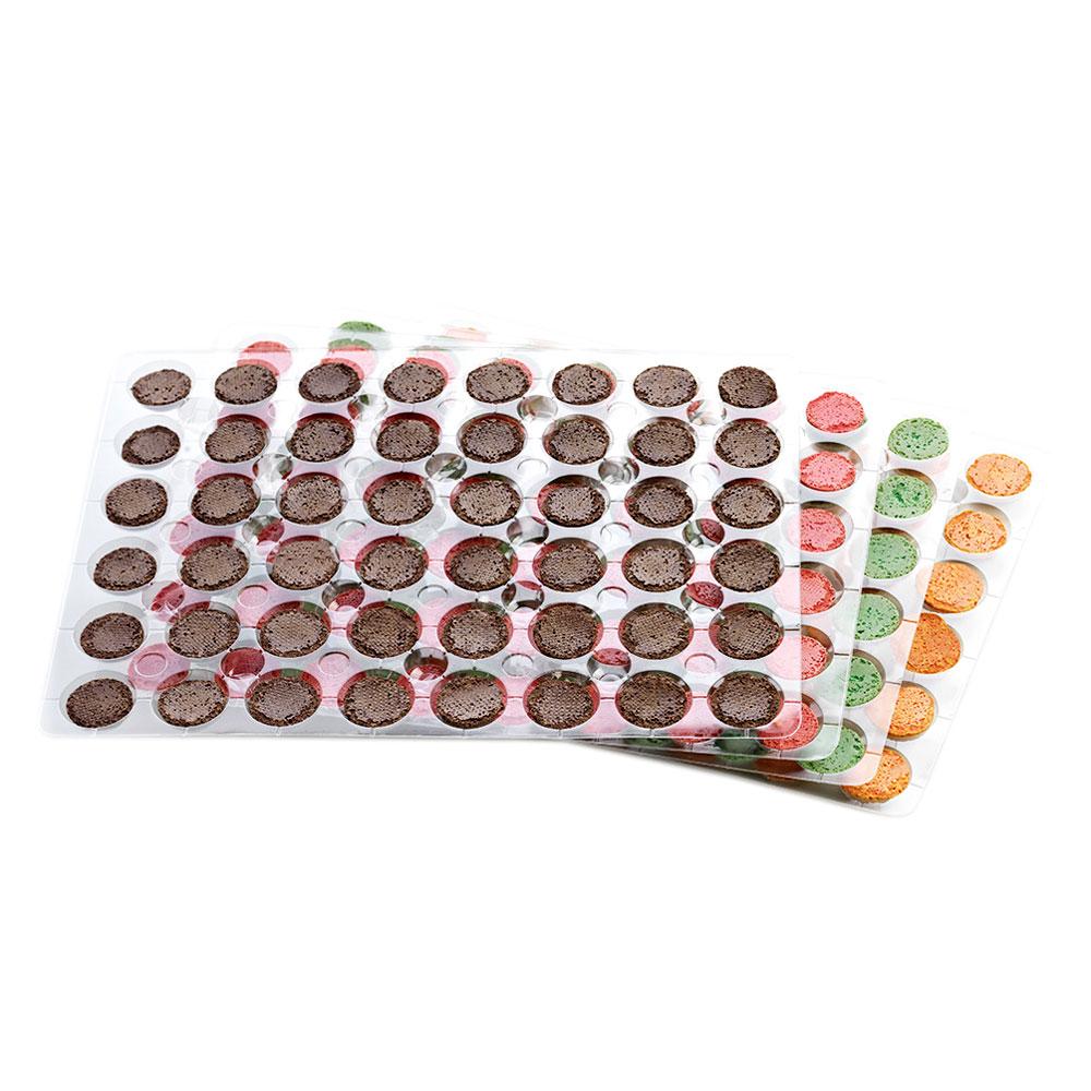Macaron Shells Assorted Spring 35mm 384 pc Masdeu