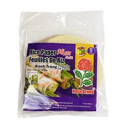 [204134-2] Rice Paper 16cm Round #1 2 x 16 cm Banh Trang