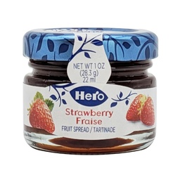 [151106] Strawberry Fruit Spread (28.3g) 72 ct Hero