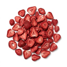 [240996] Strawberry Sliced Freeze Dried; 400 g Fruiron