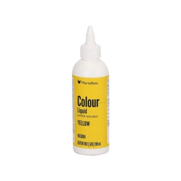 [173456] Colour Liquid Dark Yellow Water-Soluble 190 ml Martellato