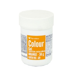 [173467] Colour Gel Orange Water-Soluble 30 g Martellato
