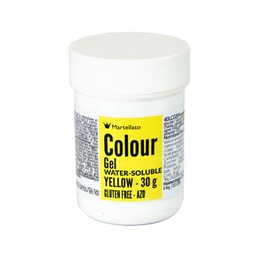 [173472] Colour Gel Yellow Water-Soluble 30 g Martellato