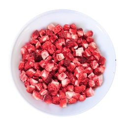 [240998] Strawberry Diced Freeze Dried 400 g Fruiron