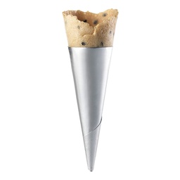 [235001] Waffle Mini Cones Black Sesame 75mm 180 pc Masdeu