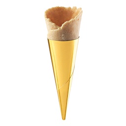 [235010] Waffle Mini Cones Sweet Biscuit 75mm 180 pc Masdeu