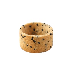 [235316] Shortcrust Butter Tartlets Mini Sesame 38mm 192 pc Masdeu