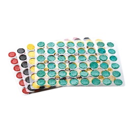 [235331] Macaron Shells Assorted Summer 35mm 384 pc Masdeu
