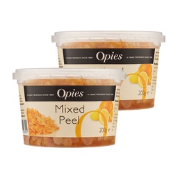 [152610-2] Mixed Peel 2 x 200 g Opies